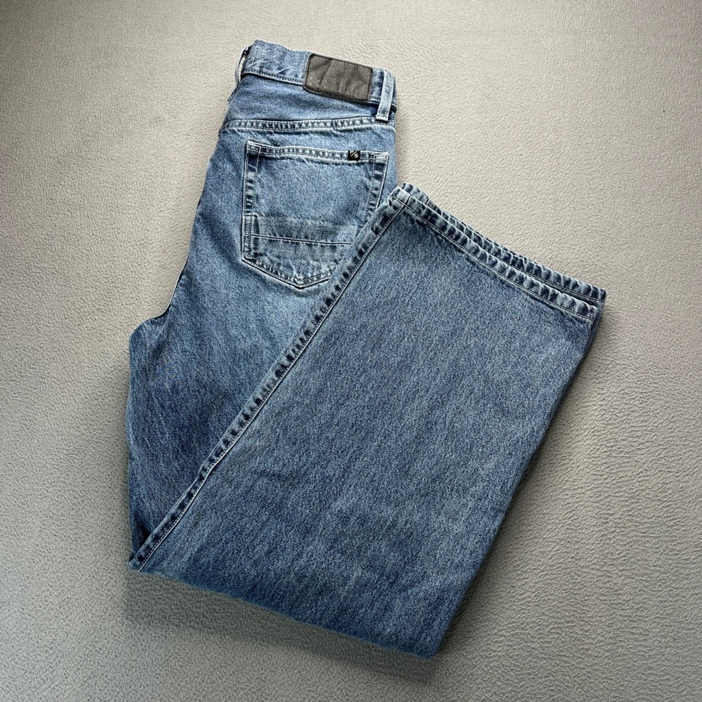 PacSun Dylan Baggy Jeans Mens 30x30 (FIT 31x29) Blue Denim Wide Leg Skate Pants